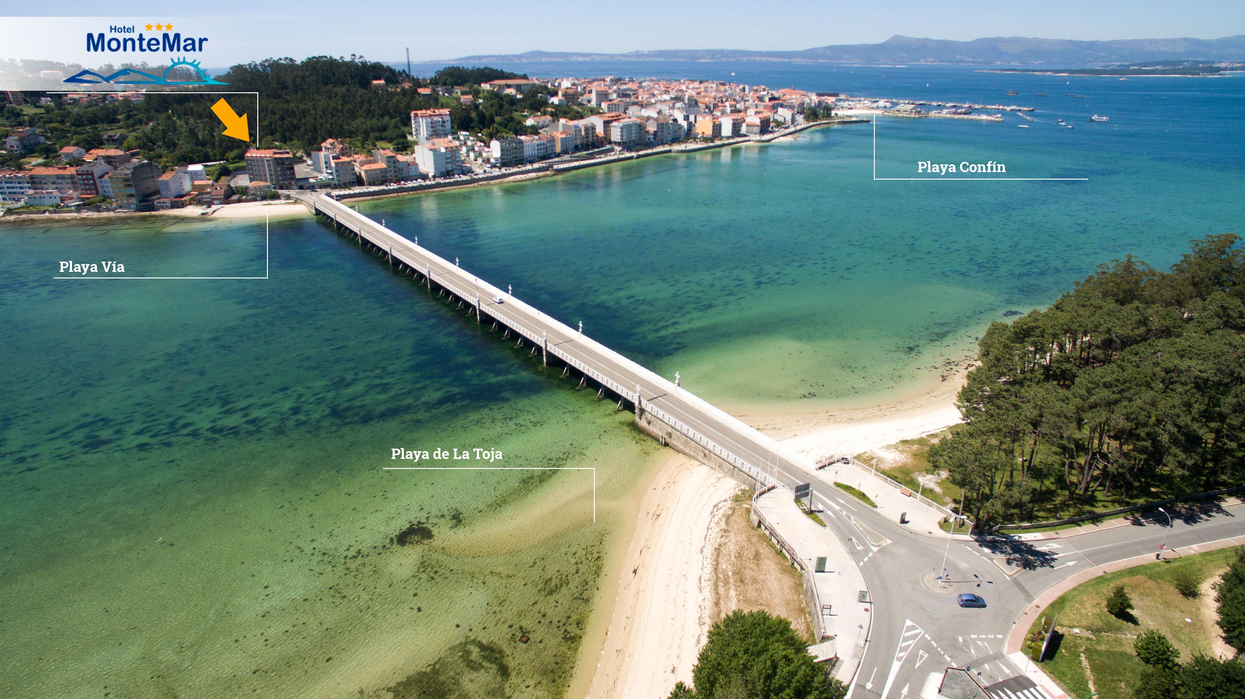 Hotel Montemar *** Superior O Grove Luaran gambar