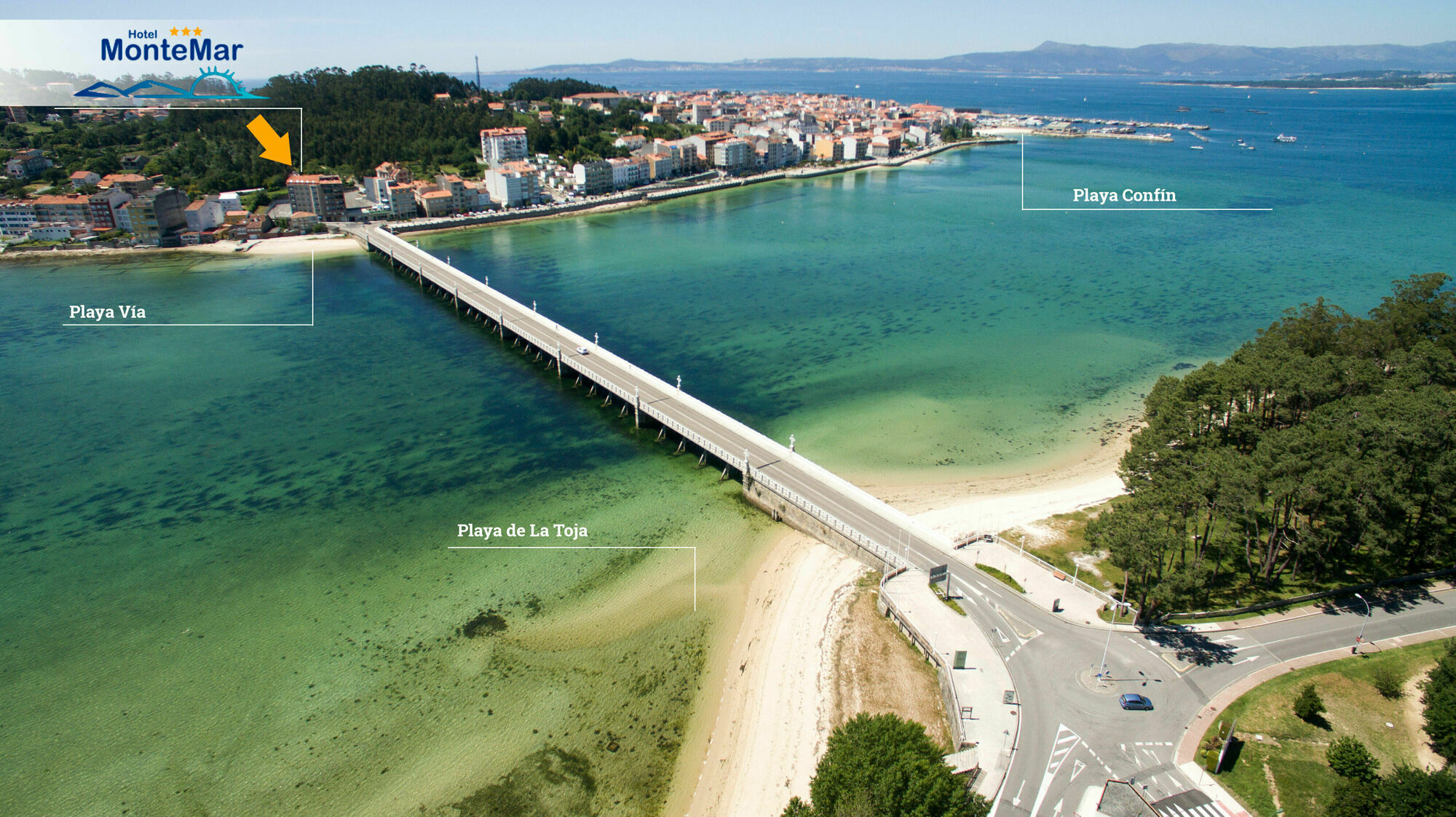 Hotel Montemar *** Superior O Grove Luaran gambar